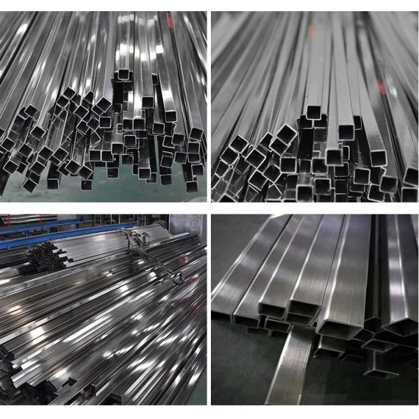 Fabricated Decorative Stainless Steel Square Tube Pipe Ss 316 Ss 304 Ss 201 400series