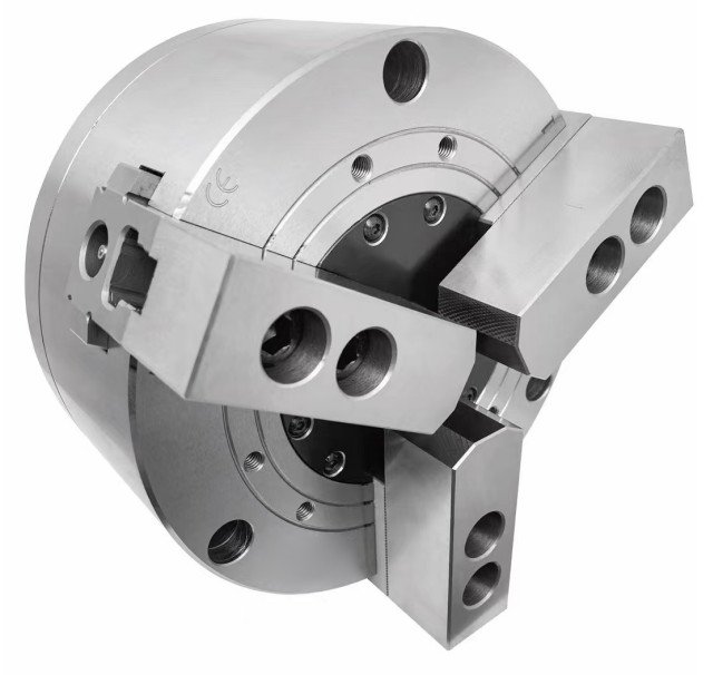 China 8 Inches CNC Power Chuck Solid 250mm 3 Jaw Hydraulic Chuck For Lathe wholesale