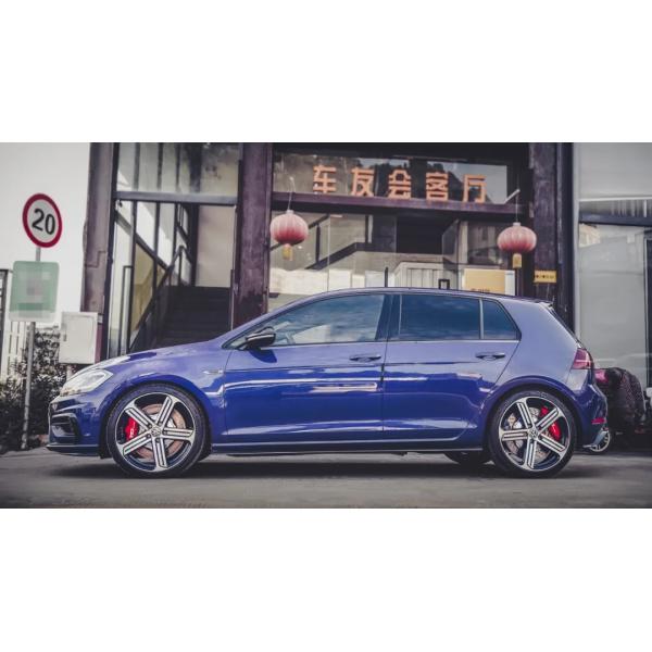Front 6 Piston And Rear 4 Piston Caliper With E-brake Caliper BBK Auto Brake System For Volkswagen Golf R 19 Inch Rim