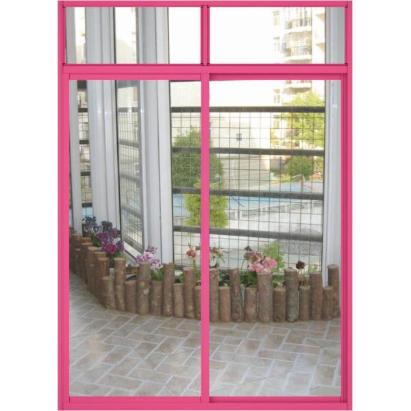 6063 T5 Aluminum Sliding Patio Doors For Balcony Non Thermal Break