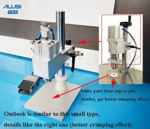 China SUS304 Bottle Capping Machine , 20mm 22mm Vial Crimping Machine on sale
