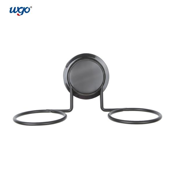 Bathroom Organizer Rack Stainless Steel Toothbrush Holders Suction Mounted