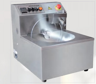Stainless Steel Construction Chocolate Tempering Machine Electronic Controller 10 Kg/H