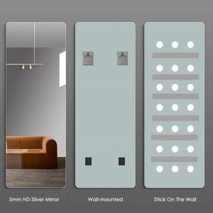 LED Full Length Bathroom Mirror 60x165cm IP44/IP66 Waterproof