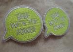 Exquisite And Multicolor Personalised Embroidered Badges , Custom Embroidered