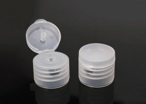 China 28/410 Natural Flip Top Cap, Plastic Dispensing Caps For Bottle, PP Plastic Closures Supplier on sale
