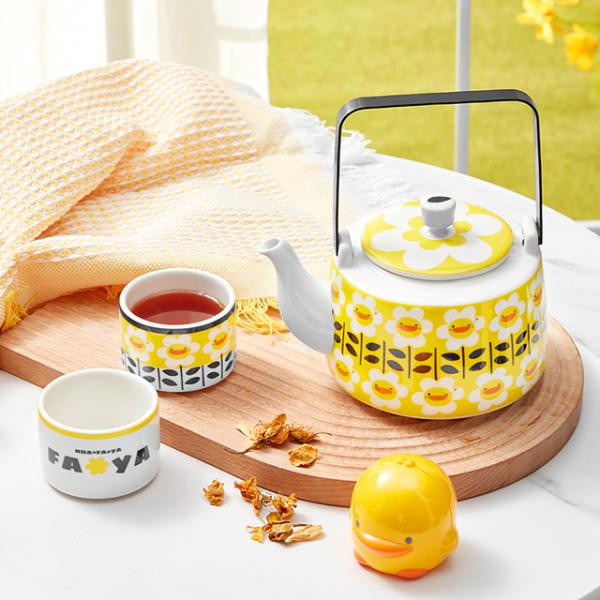 Cute Brewing Tea Pot Tea Coffee Mugs Cartoon Teapot Cool Kettle Tea Set Home Ceramic Mug 0.93kg/Pc