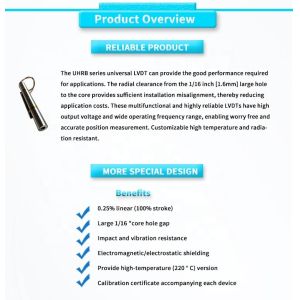 UNIVO UHRB1000Y Linear Position Sensor for Precise Distance Measurement in