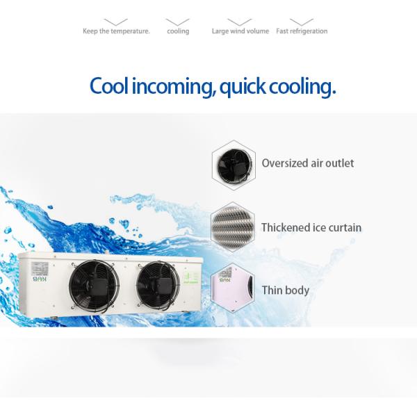 Kub SPBE044D industrial air cooler low temperature evaporator air cooled evaporator for cold room freezer units