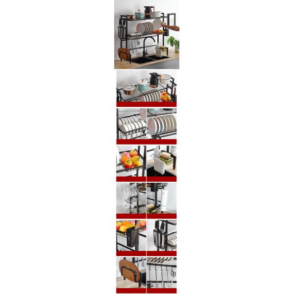 Multifunction JM adjustable over the sink dish rack for Dish Drying ODM