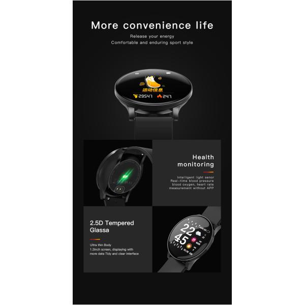 W8 Smart Watch IP67 Waterproof sleep analysis mobile positioning Exercise Walking Machine for Xiaomi