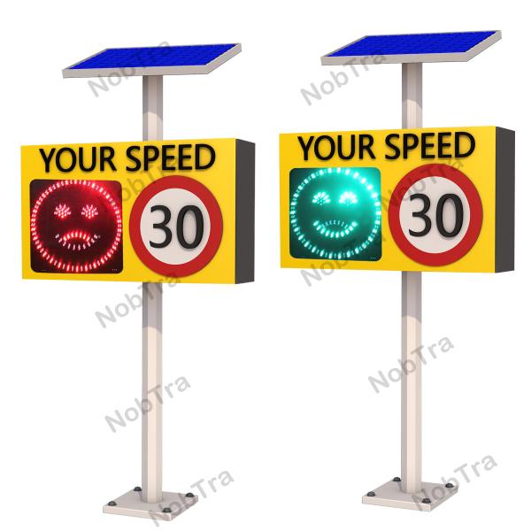 Nice Speed Limit Sign with LED Screen and Radar for School Entrance