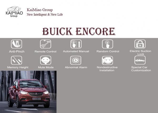 Quality Black Buick Encore Smart Power Tailgate Lift Hands Free Anti Clamp System for sale