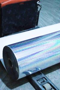 China Acrylic Glue Clear Holographic Film  , Waterproof Holographic Film Paper wholesale