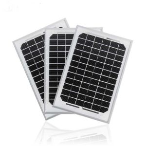China 5W Cell Solar Panel 18V Small Monocrystalline Solar Module Customized wholesale
