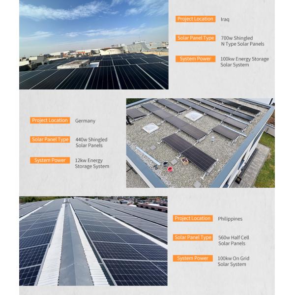 Manufacture N-type Topcon Bifacial Monocrystalline Solar Power Panels 500W 550W 570W 580W 585 Watt 590Watt Best Solar Panel