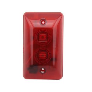 China Security Alarm Siren 105DB Flash & Sound Siren Red / Blue Optional on sale