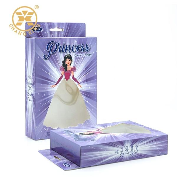 Princess Greaseproof Chocolate Gift Box Packaging CMYK Custom Printed Candy