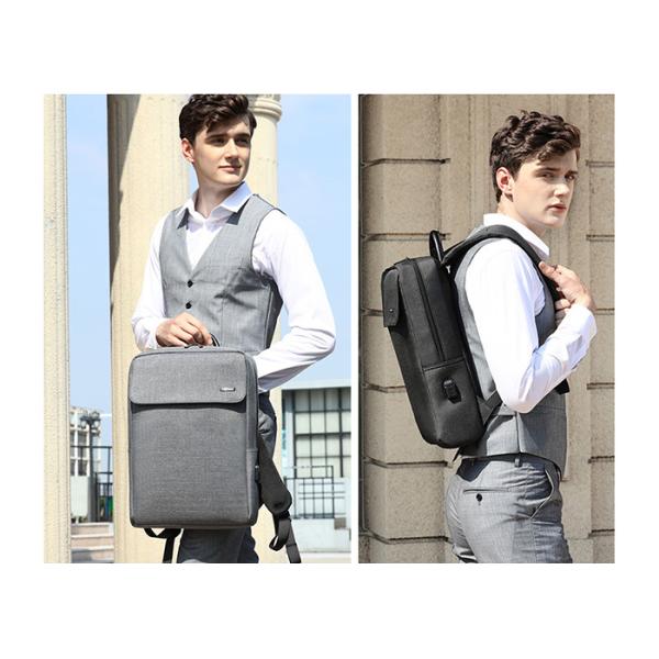 Business Large Capacity USB Laptop Backpack Bag , Anti Theft Backpack With USB Charger , Travel Backpack