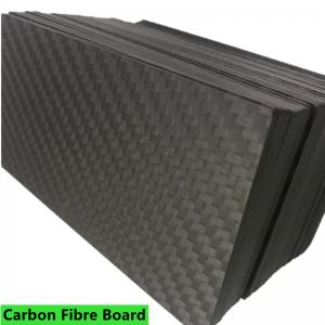 China 3K Carbon Fiber Rods And Tubes , Matte Type Carbon Fiber Board Sheet wholesale