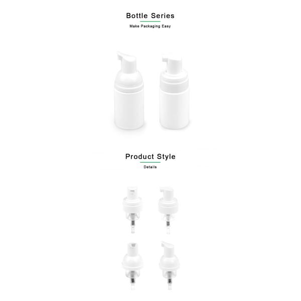 39mm Foam Soap Pump Cosmetic Shampoo Dispenser ISO9001