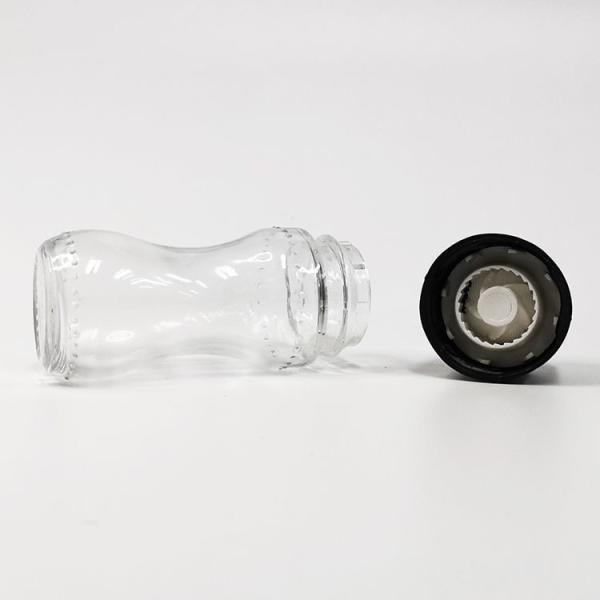 Transparent Manual 134g 100ml Plastic Salt Grinder
