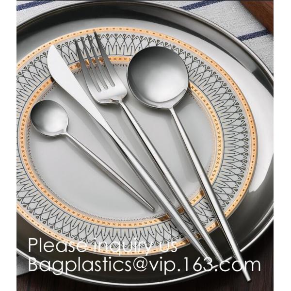 Cutlery Purple Flatware Tianjin Stainless Steel Cutlery,Elegant Design Stainless Steel Flatware Copper Coating Rose Gold