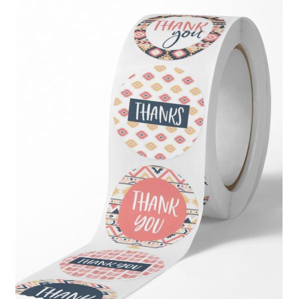 Supermarket Label Paper Glassine Paper Adhensive Sticker Paper