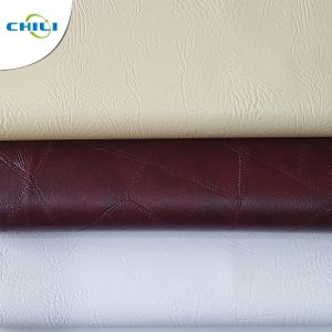 Furniture Sofa PVC Leather Fabric , PVC Upholstery Fabric Well Crafting