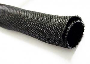 China Flexible Self Wrapping Cable Sleeving Fabric Woven Self Closing Wrap Sleeving on sale