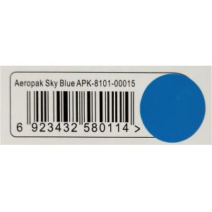 Buy cheap 400ml Volume Aerosol Spray Paint DME Gas AEROPAK For Sky Blue Color APK-8101 from wholesalers
