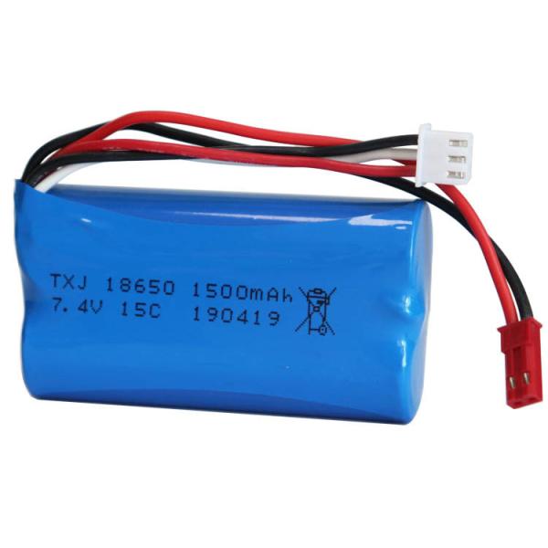 Quality 1000 Times 11.1Wh 1500mAh 7.4V Liion Battery Pack for sale