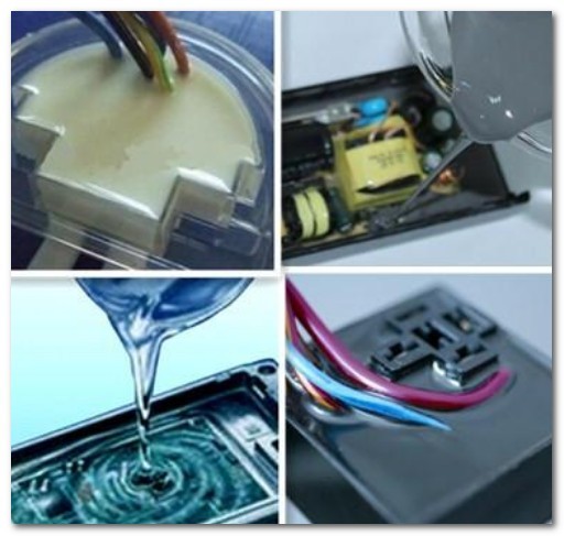 2.8W/M-K Grey Silicone Thermal Conductive Glue TIS680-28A/B Two Component 85