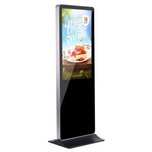 China 1920*1080 500cd/m2 70W Free Standing Digital Signage on sale