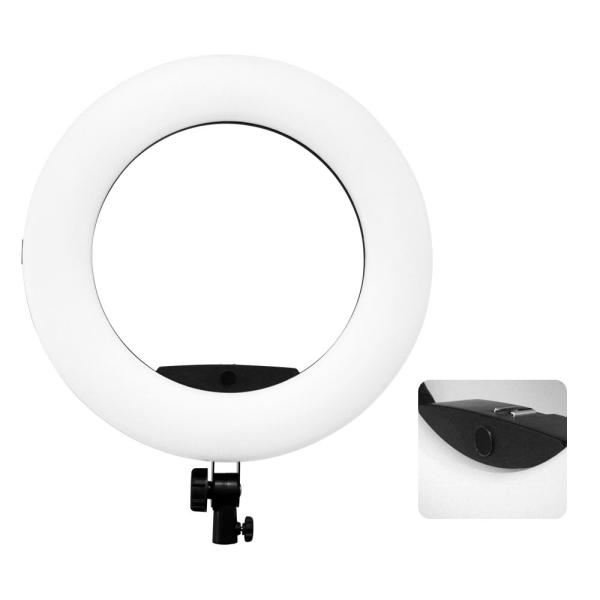 Yidoblo 48W Ring Fill Light Lamp 18 Inch Photo Light Manufacturer High Quality Bicolor Bright LED Ring Light With Holder