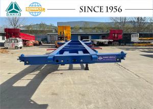 China 3 Axle Skeletal Trailer Container Chassis Trailer With Container Locks wholesale