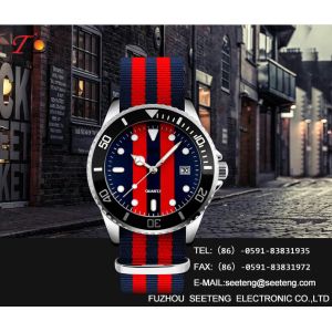 China WHOLESALE WOVEN STRAP ALLOY CASE QUARTZ WATCHES COOL WATCH wholesale