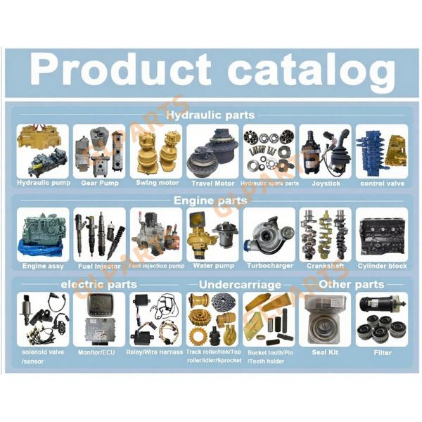 Komatsu 708-1W-00920 708-1W-00600 Hydraulic Fan Pump for D375A D475A Crawler Dozers
