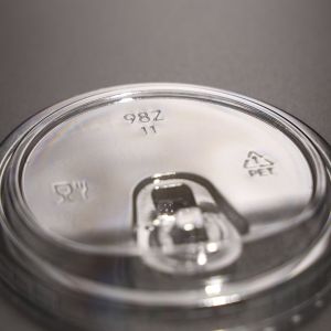 BPA-free 98mm Plastic Cup Lid Easy Drinking