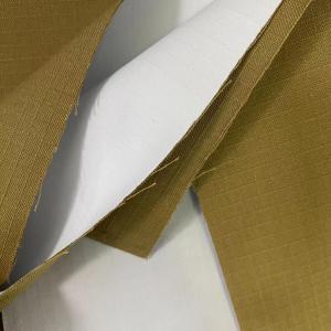 China 280gsm waterproof breathable khaki aramid fabric PTFE membrane wholesale