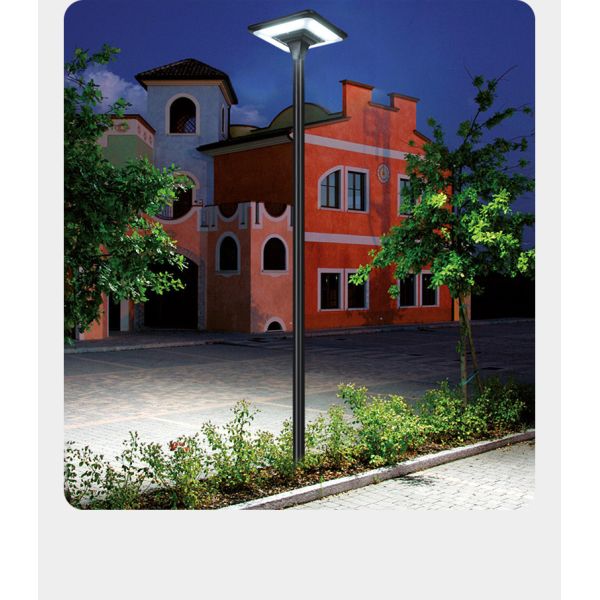 6000K 3000K LED Solar Garden Light With Remote Control For Patio Lawn Lighting