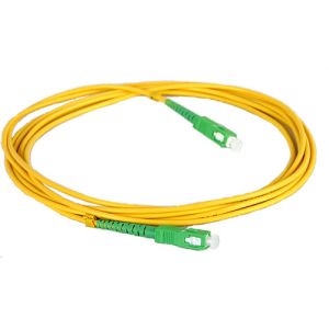 CATV Network SC APC Fiber Optic Patch Cord with PVC or LSZH Jacket , High Return