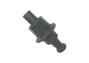 China Black Spark Plug Rubber Boot Assembly / Screw On Spark Plug Boot Durable Straight wholesale