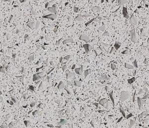 China Crsytal Light Grey Quartz Colour For Quartz Countertops/Benchtops/VanityTops wholesale