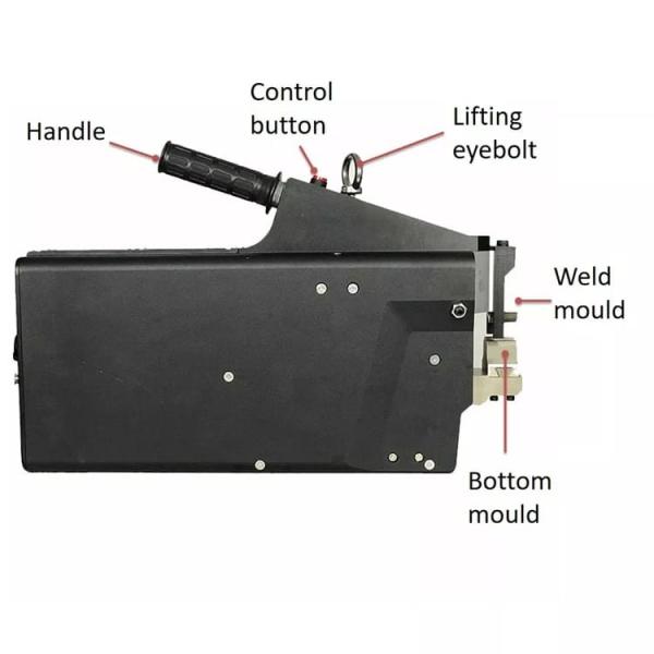 4000W Ultrasonic Battery Welder , Copper Tube Sealer Single Phase 220V