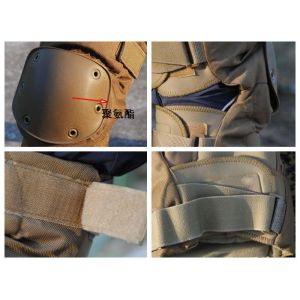China Tactical khaki knee and elbow pads/military pads wholesale