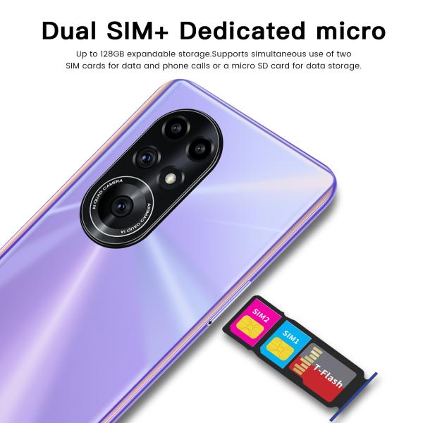 Novo8 Pro 7.3 Inch 5G Original Android SmartPhones HD face Recognition