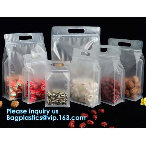 Stand Up Food Bags,Zip Lock Food Storage Bags for Packaging Products,Herbs,Snack,Tea,Spices,Pet Food and Soaps