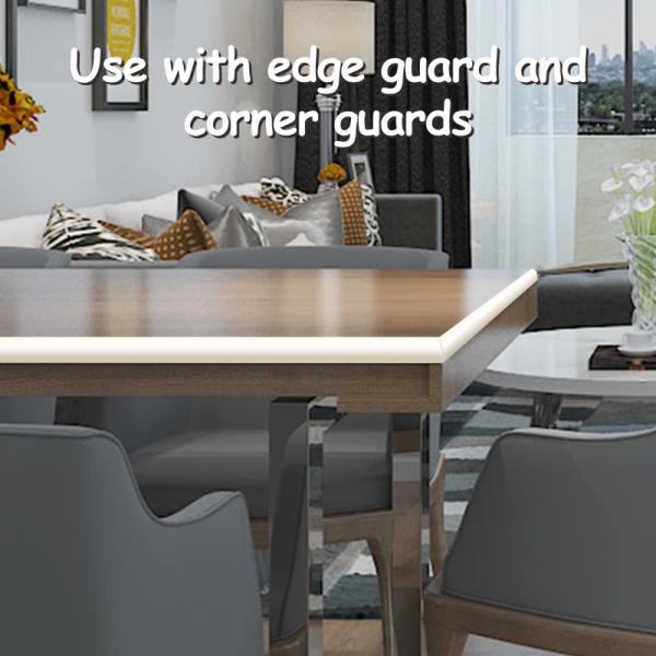 BSCI Nontoxic Table Edge Protection Strip , Multifunctional Protective Corner Strips