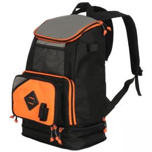 China Orange Fishing Tackle Backpack Holds 3 Medium Boxes Bag Cooler Ice Chest Rod Holder wholesale